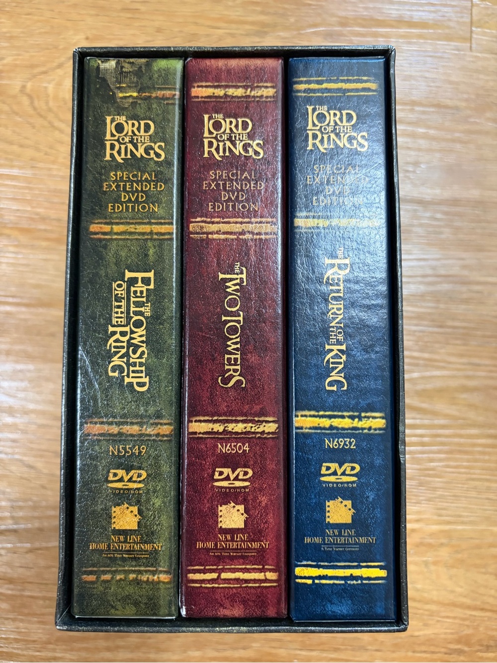 Lord of the Rings the Motion Picture Trilogy DVD Set, 12-Disc